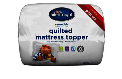 Silentnight Mattress Topper and 2 Pillow Set - Double